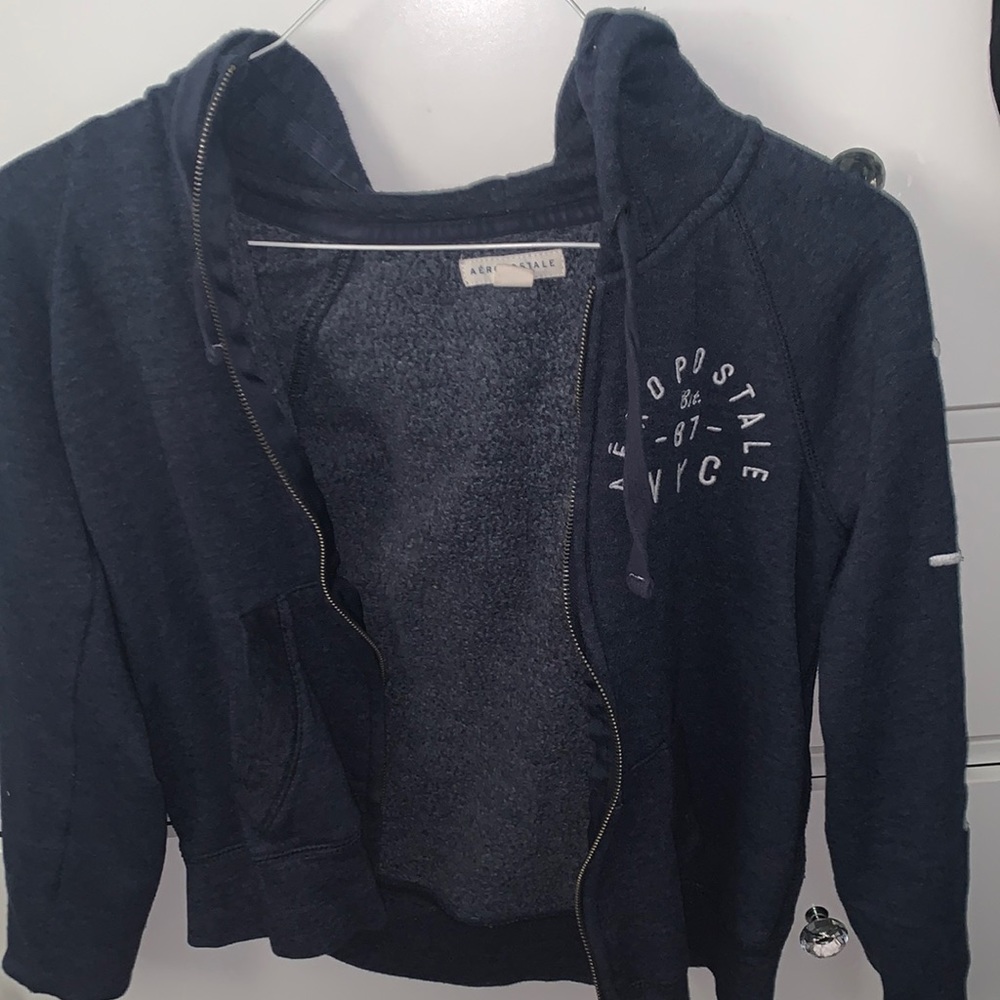 Aerpostale Zip Up Sweater